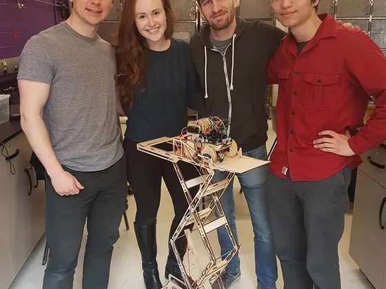 A robot built from scratch
